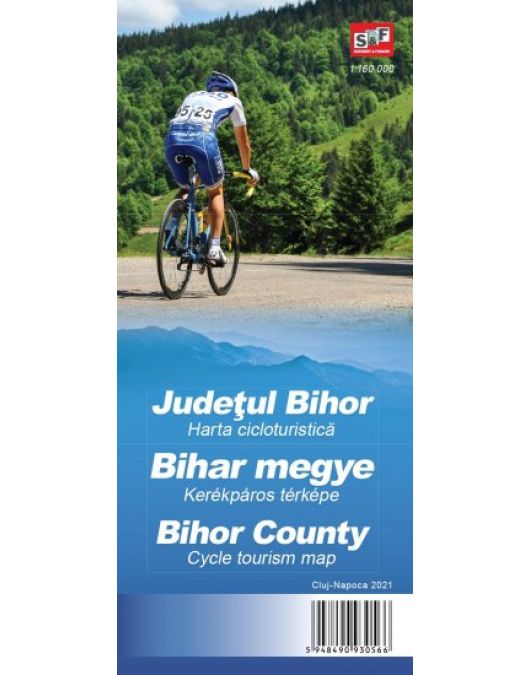 Harta cicloturistica Judetul Bihor